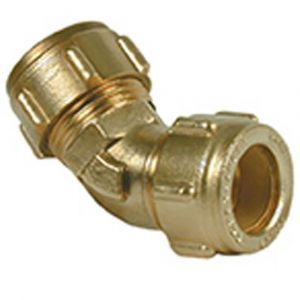 Copper Compression pipe Socket Joiner coupler Brass compression fitting for  Copper Pipe 15mm 22mm
